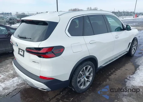 2026 BMW X5 xDrive40I z USA, uszkodzony, nr VIN 5UX23EU07T9186500